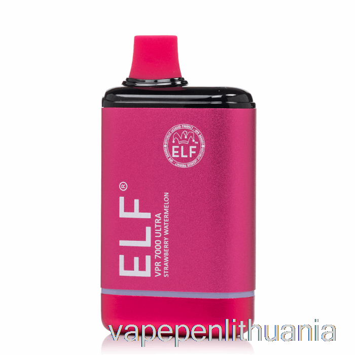 Elf Vpr 7000 Ultra Vienkartinis Braškių Arbūzo Vape Skystis